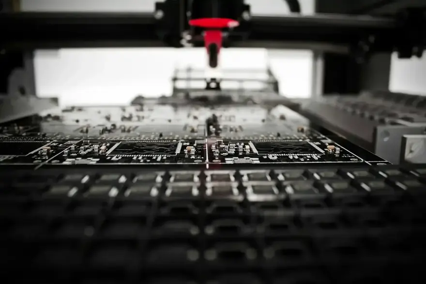 Impressora 3D em operação